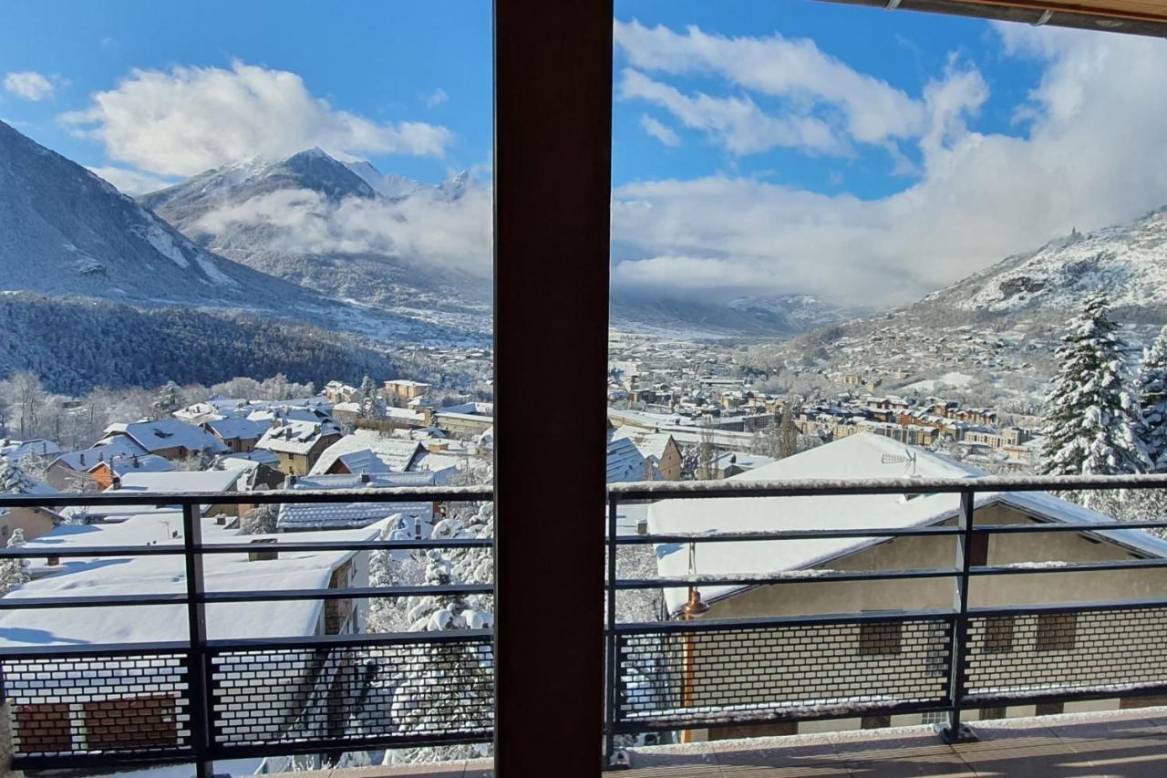 Apt With Panoramic View Near Vauban City Briançon Buitenkant foto