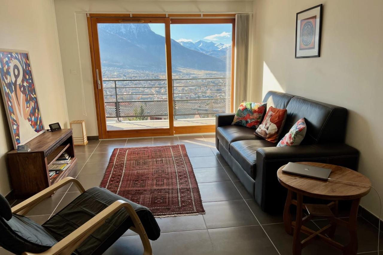 Apt With Panoramic View Near Vauban City Briançon Buitenkant foto